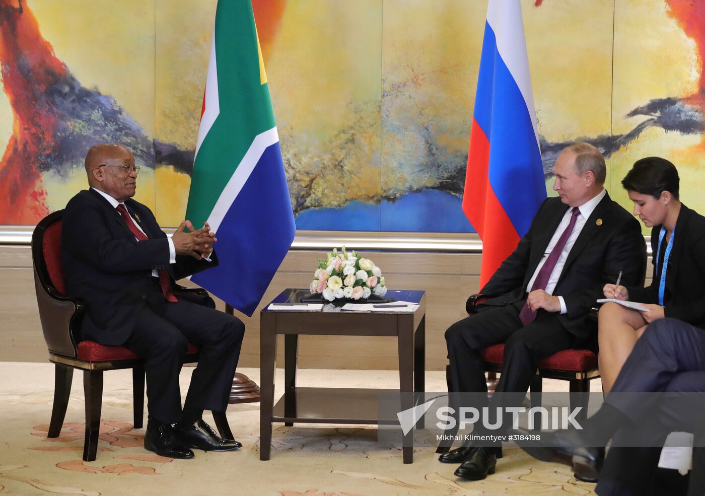 Russian President Vladimir Putin participates in BRICS summit