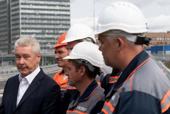 Overpass at Northeast Chord and Prospekt Budennogo interchange opened for traffic