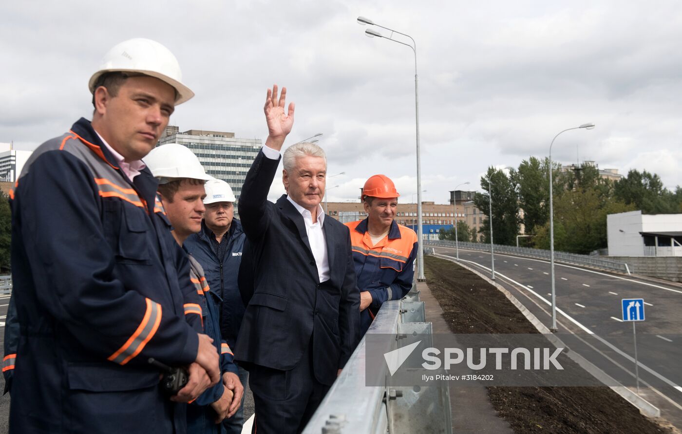 Overpass at Northeast Chord and Prospekt Budennogo interchange opened for traffic
