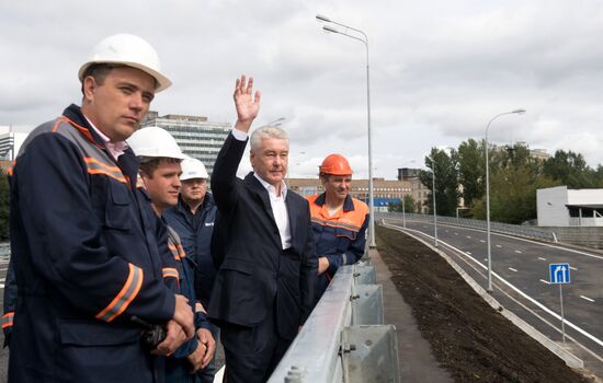 Overpass at Northeast Chord and Prospekt Budennogo interchange opened for traffic