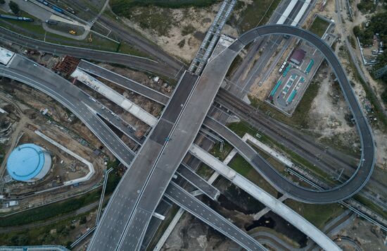 Overpass at Northeast Chord and Prospekt Budennogo interchange opened for traffic