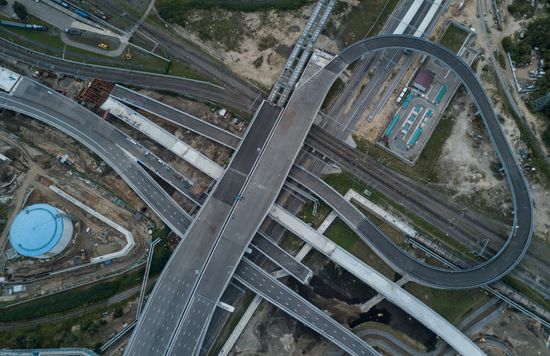 Overpass at Northeast Chord and Prospekt Budennogo interchange opened for traffic