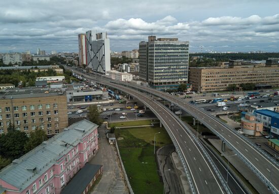 Overpass at Northeast Chord and Prospekt Budennogo interchange opened for traffic