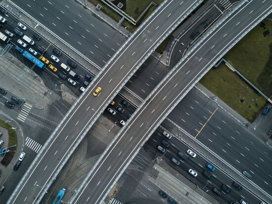 Overpass at Northeast Chord and Prospekt Budennogo interchange opened for traffic