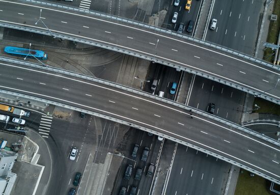 Overpass at Northeast Chord and Prospekt Budennogo interchange opened for traffic