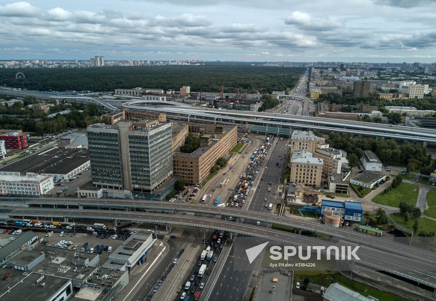 Overpass at Northeast Chord and Prospekt Budennogo interchange opened for traffic