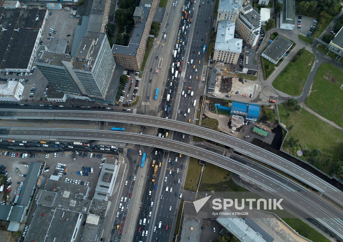 Overpass at Northeast Chord and Prospekt Budennogo interchange opened for traffic