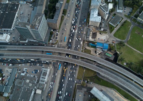 Overpass at Northeast Chord and Prospekt Budennogo interchange opened for traffic