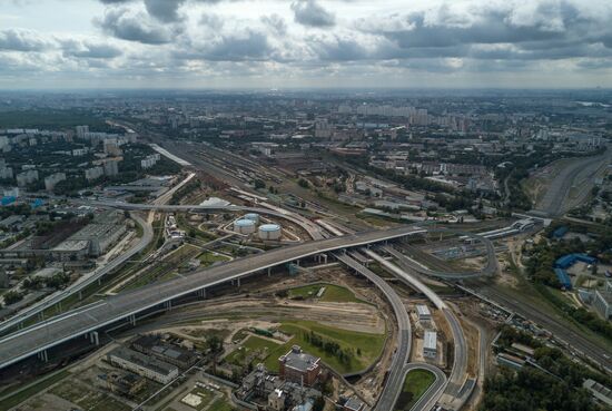 Overpass at Northeast Chord and Prospekt Budennogo interchange opened for traffic