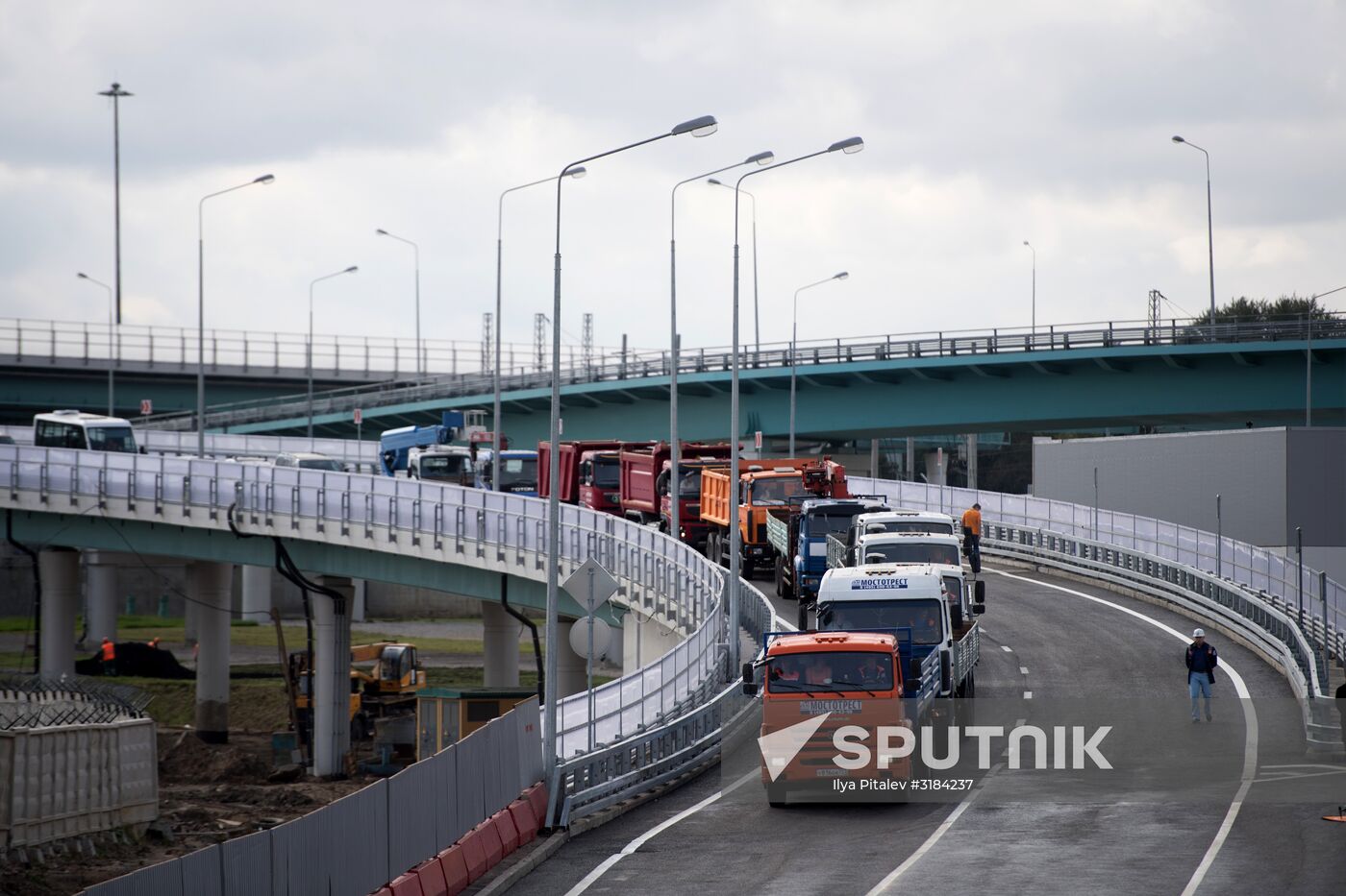 Overpass at Northeast Chord and Prospekt Budennogo interchange opened for traffic