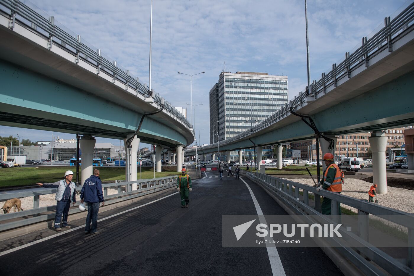 Overpass at Northeast Chord and Prospekt Budennogo interchange opened for traffic