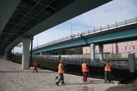 Overpass at Northeast Chord and Prospekt Budennogo interchange opened for traffic