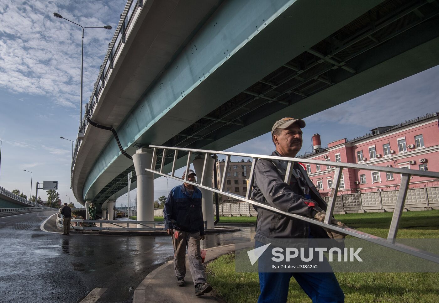 Overpass at Northeast Chord and Prospekt Budennogo interchange opened for traffic