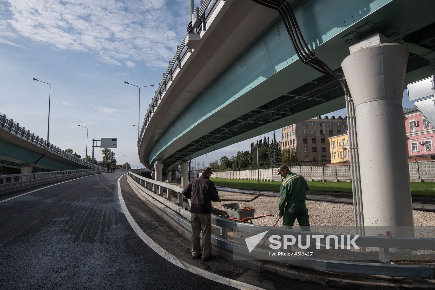Overpass at Northeast Chord and Prospekt Budennogo interchange opened for traffic