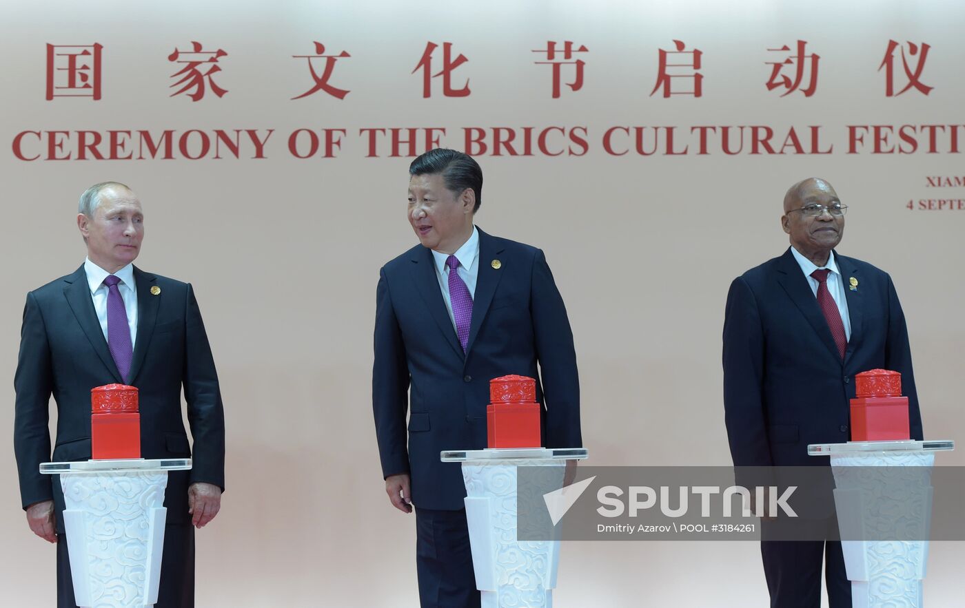 Russian President Vladimir Putin participates in BRICS summit