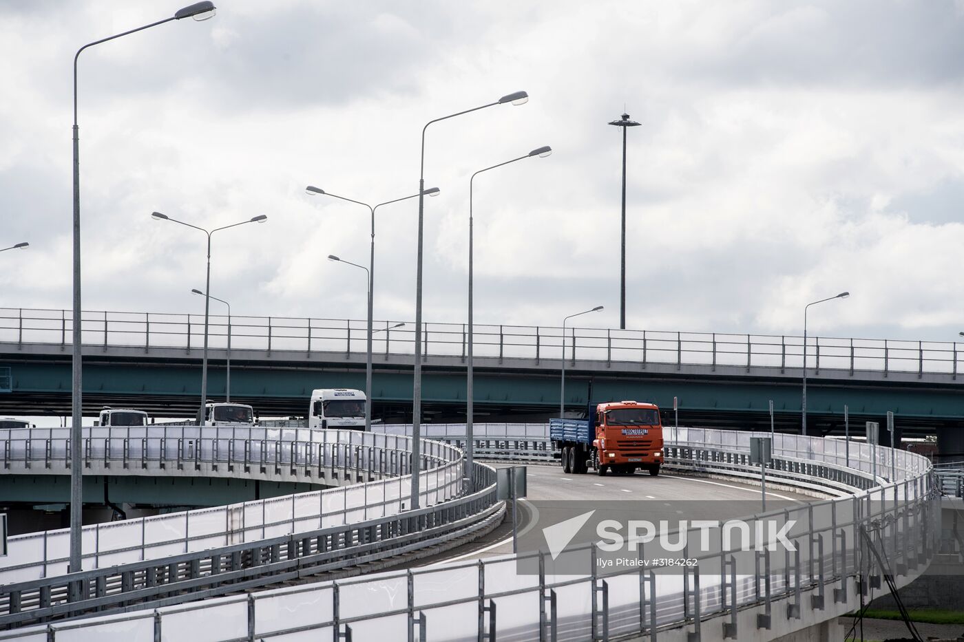 Overpass at Northeast Chord and Prospekt Budennogo interchange opened for traffic