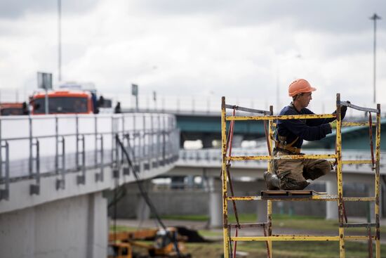 Overpass at Northeast Chord and Prospekt Budennogo interchange opened for traffic
