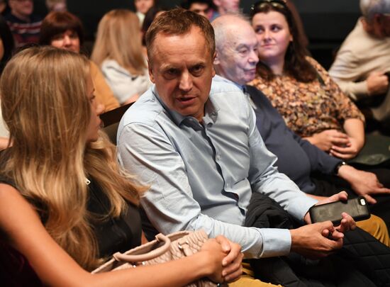 Meeting of Lenkom Theater company