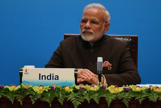 Russian President Vladimir Putin participates in BRICS summit