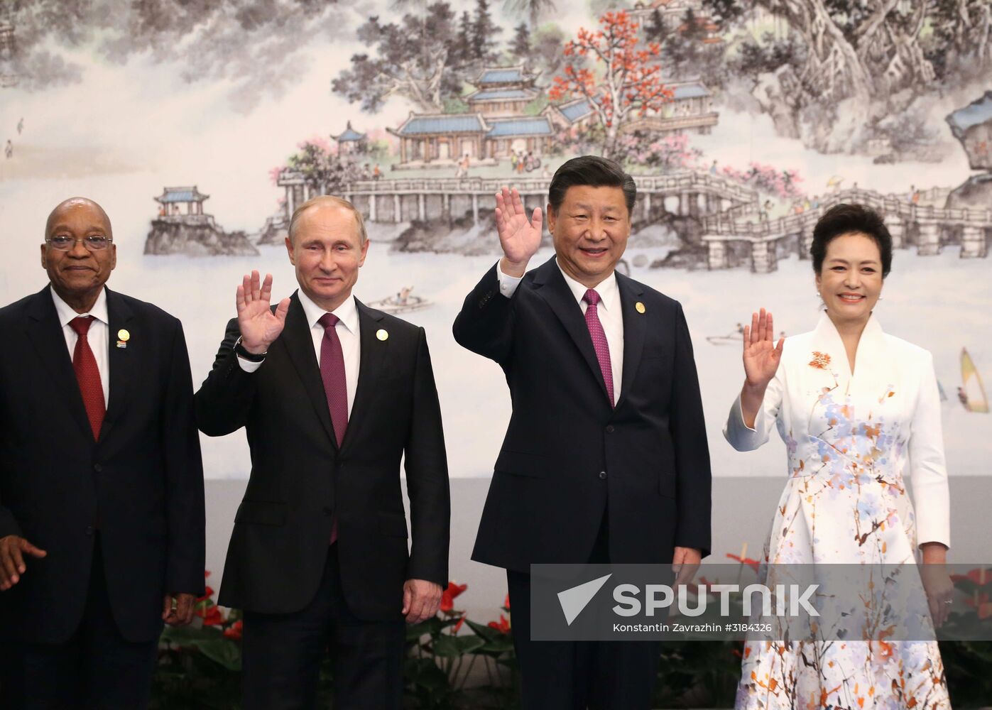 Russian President Vladimir Putin participates in BRICS summit
