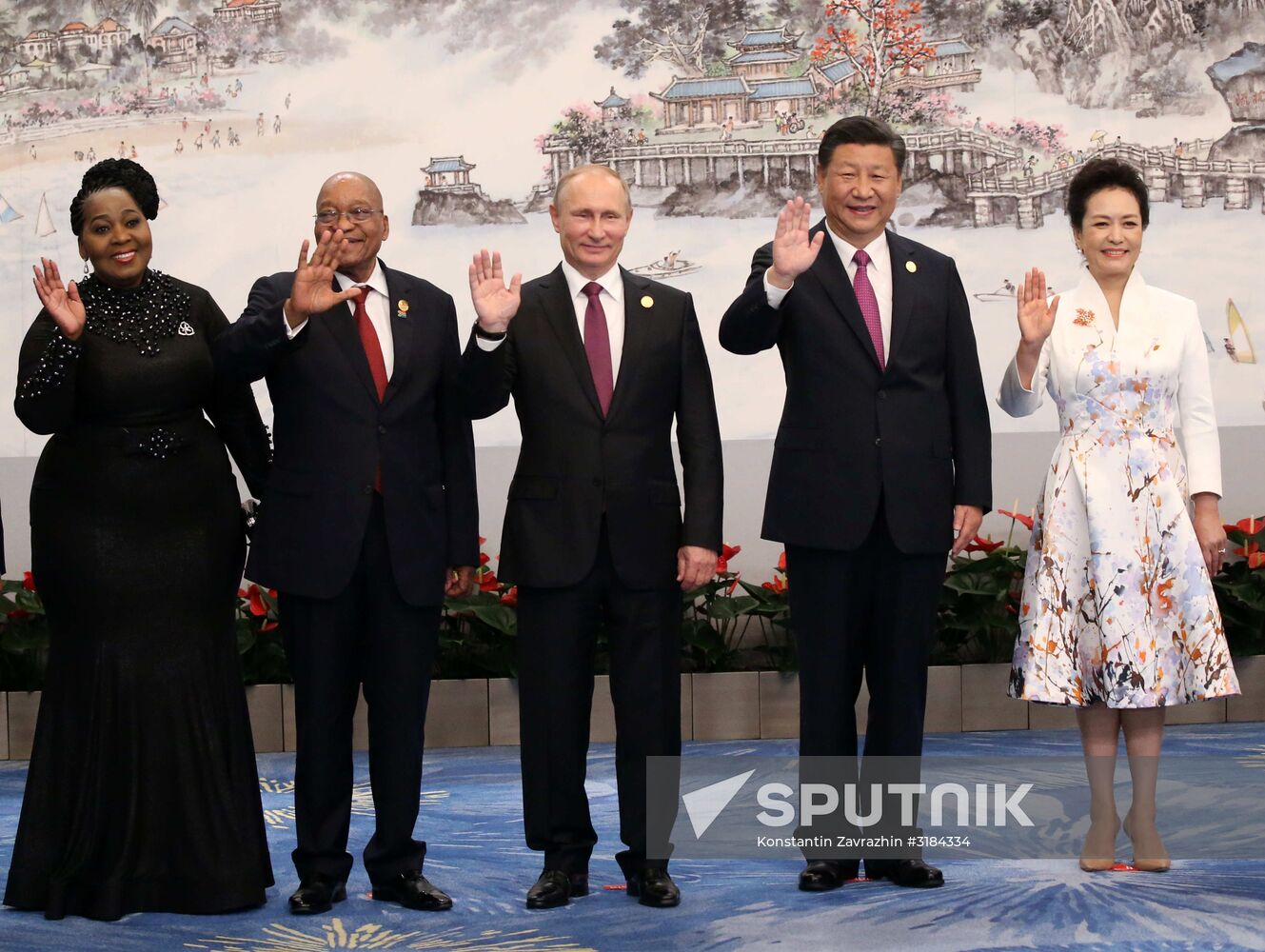 Russian President Vladimir Putin participates in BRICS summit