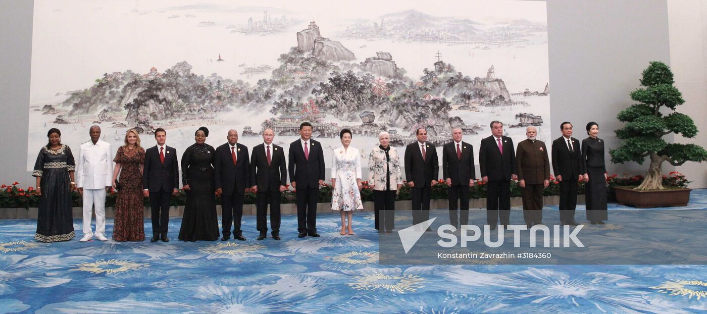 Russian President Vladimir Putin participates in BRICS summit