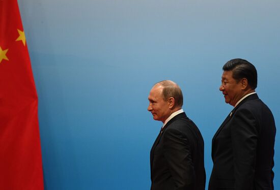 Russian President Vladimir Putin participates in BRICS summit