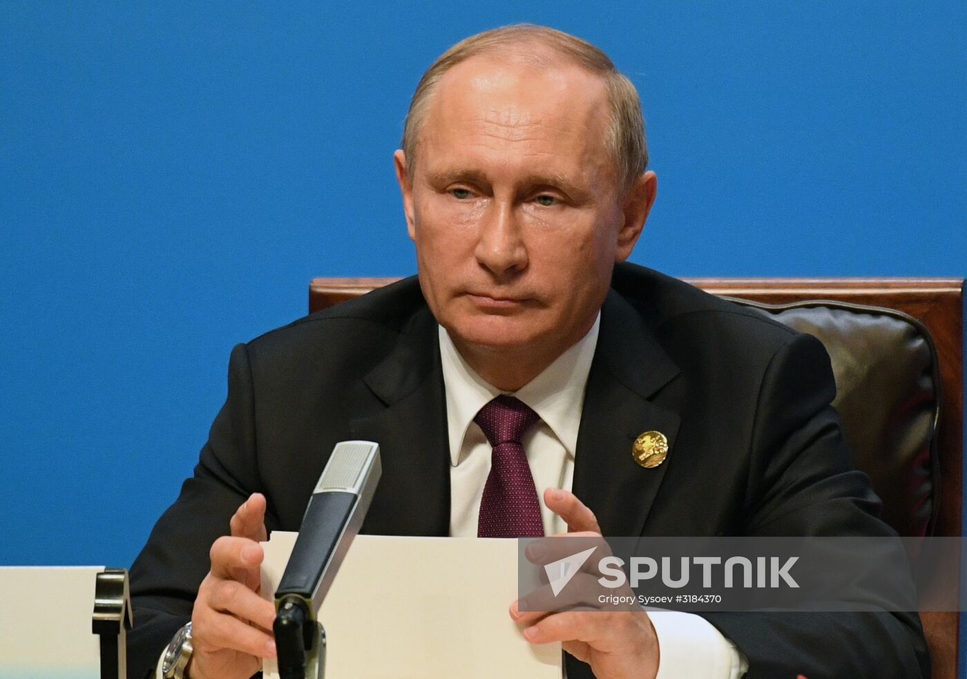 Russian President Vladimir Putin participates in BRICS summit