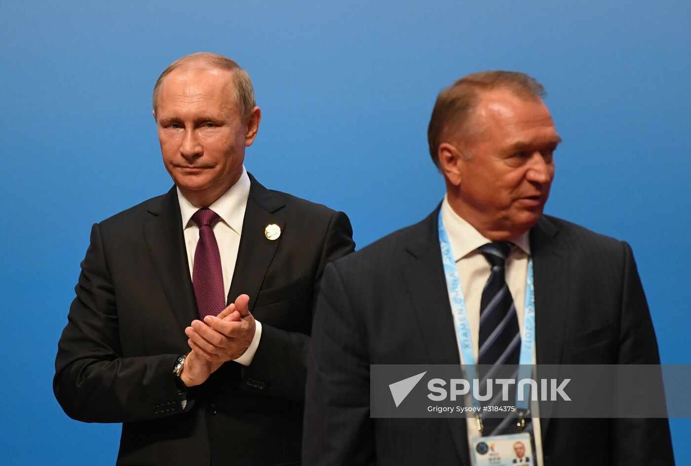 Russian President Vladimir Putin participates in BRICS summit