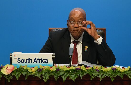 Russian President Vladimir Putin participates in BRICS summit