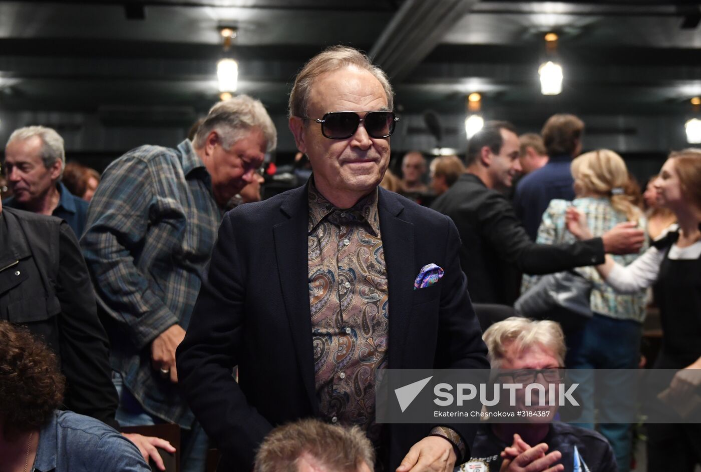 Meeting of Lenkom Theater company