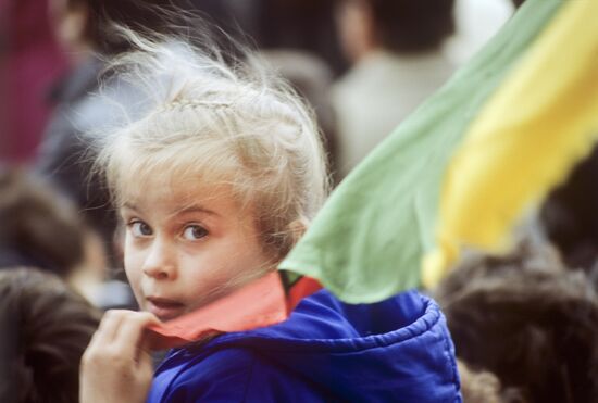 Lithuania's independence rally