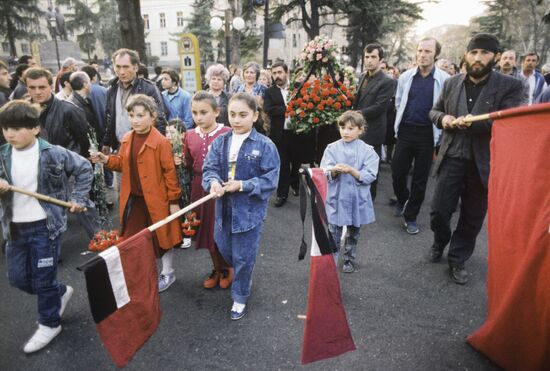 Tbilisi tragedy victims memorial day