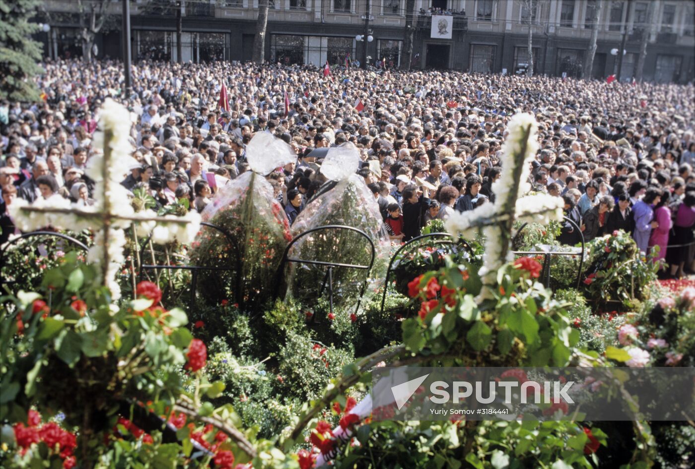 Tbilisi tragedy victims memorial day