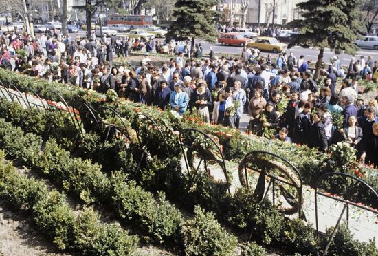 Tbilisi tragedy victims memorial day
