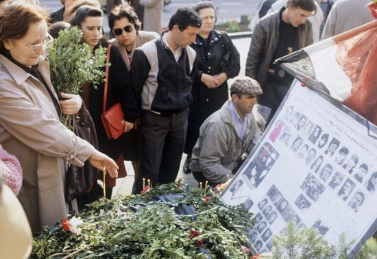 Tbilisi tragedy victims memorial day