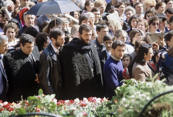 Tbilisi tragedy victims memorial day