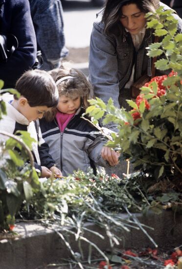 Tbilisi tragedy victims memorial day