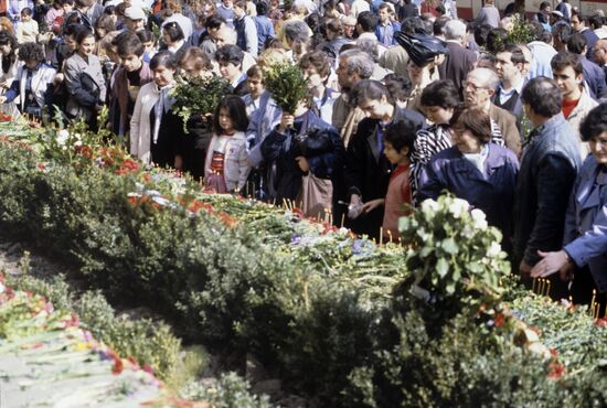 Tbilisi tragedy victims memorial day