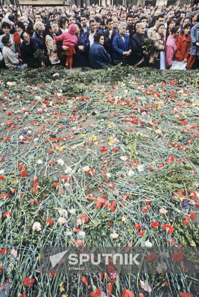 Tbilisi tragedy victims memorial day