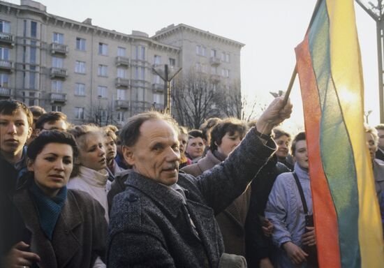 Rally in Vilnius