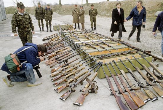 Firearms seizure in Lithuania