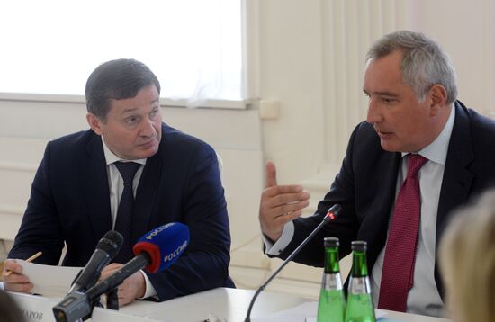 Vice PM Rogozin's working visit in Volgograd