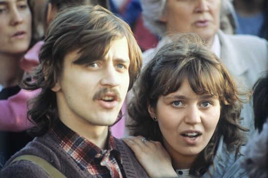 Latvian independence rally