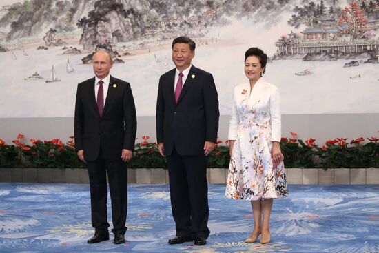 Russian President Vladimir Putin participates in BRICS summit