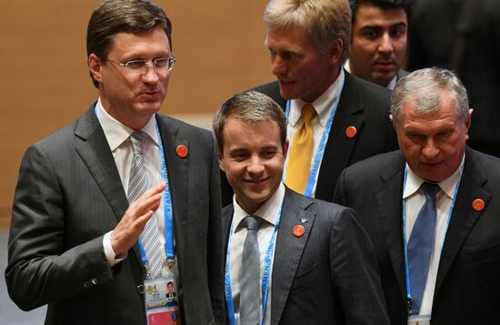 Russian President Vladimir Putin participates in BRICS summit