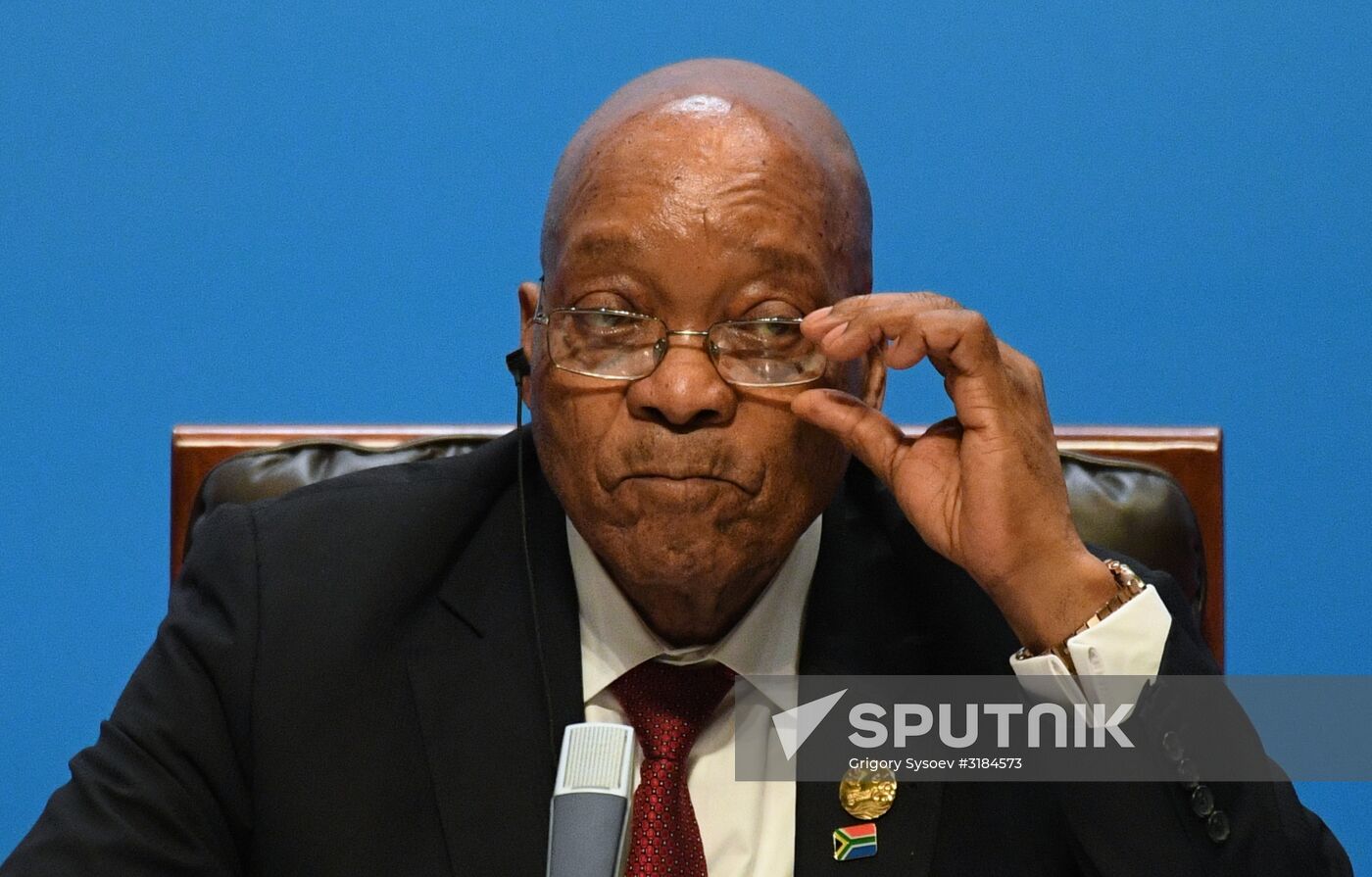 Russian President Vladimir Putin participates in BRICS summit