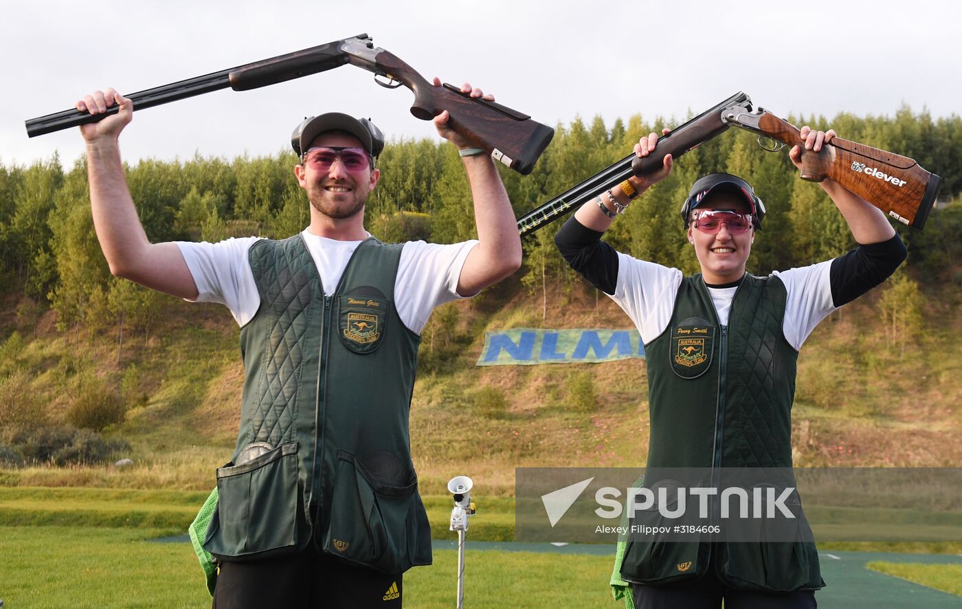 World Championship Shotgun. Mixed Teams. Trap