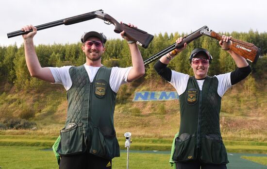 World Championship Shotgun. Mixed Teams. Trap