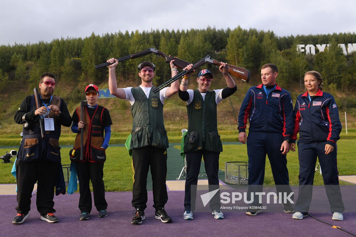 World Championship Shotgun. Mixed Teams. Trap